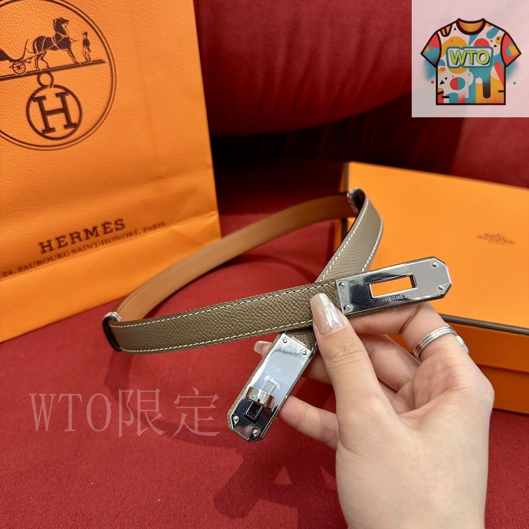  WTO通販 Herm s レディース エプソムレザーベルト-WTO輸入-WUA 17 ベルト 小物