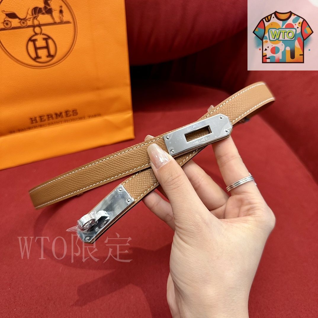 レディース エプソムレザーベルト-WTO輸入-KHQ