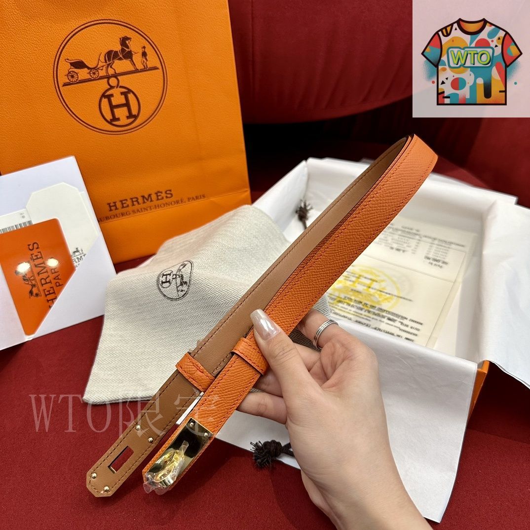 WTO通販 Herm s レディース エプソムレザーベルト-WTO輸入-PSL 19