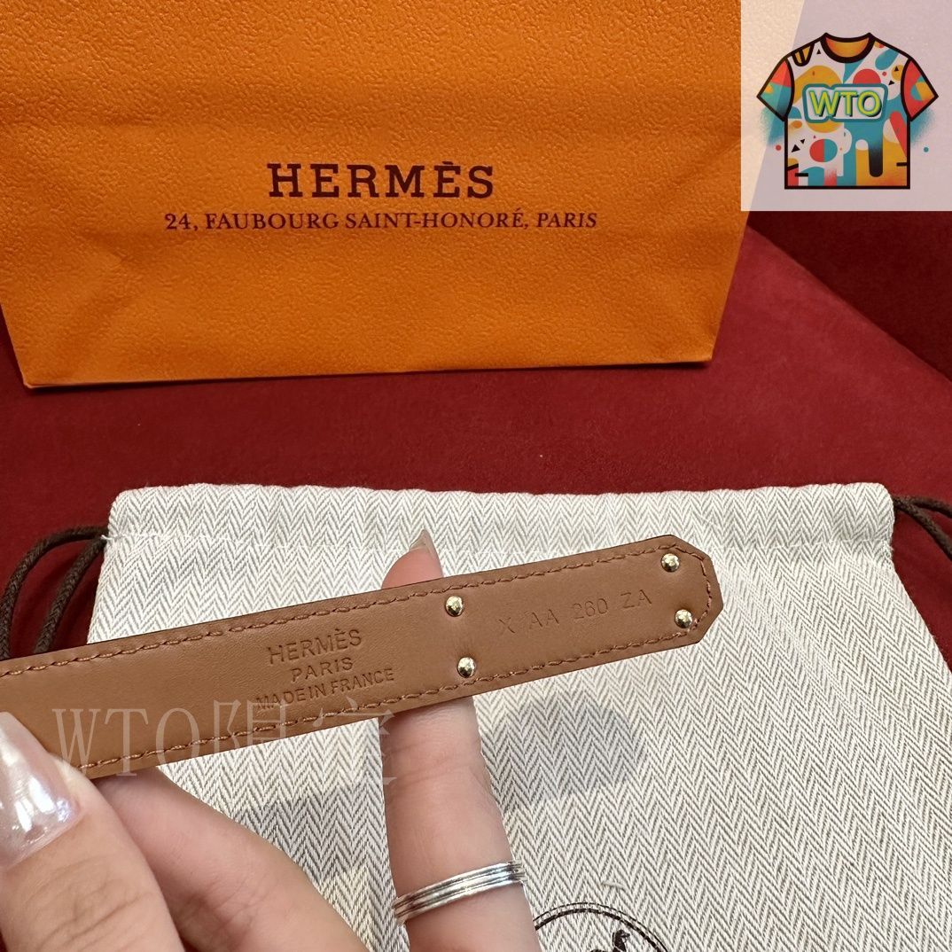 WTO通販 Herm s レディース エプソムレザーベルト-WTO輸入-DBV 25