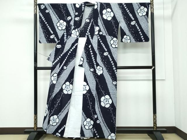 平和屋着物 上 夏物 浴衣 有松鳴海絞り 梅 綿 s 5