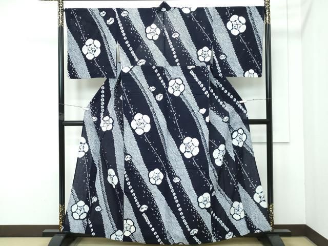 平和屋着物 上 夏物 浴衣 有松鳴海絞り 梅 綿 s 5