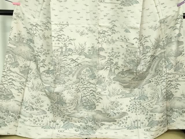 渡橋風景花文 さが美扱い