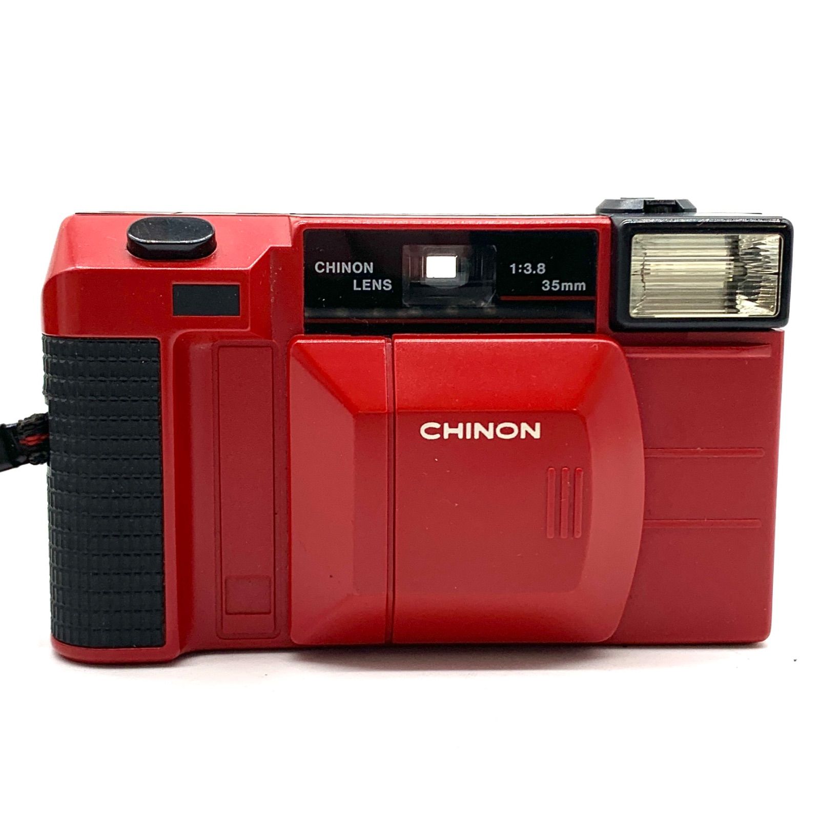CHINON 35FS EASY LOADINGコンパクトカメラ 赤（イ-69） CHINON 35FS
