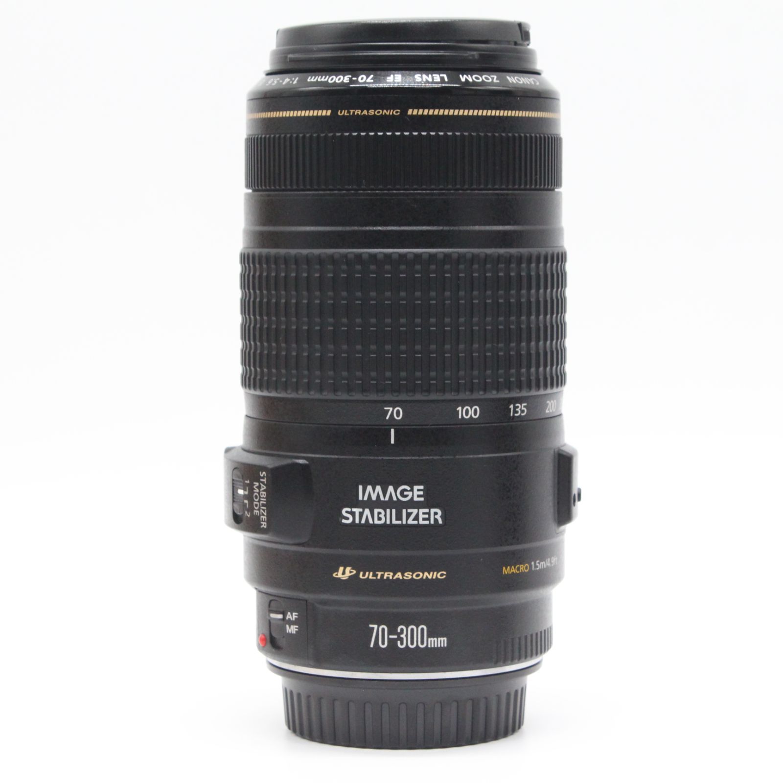 嬉しいフード ポーチ付き 上品 CANON EF70-300mm F4-5.6 IS USM