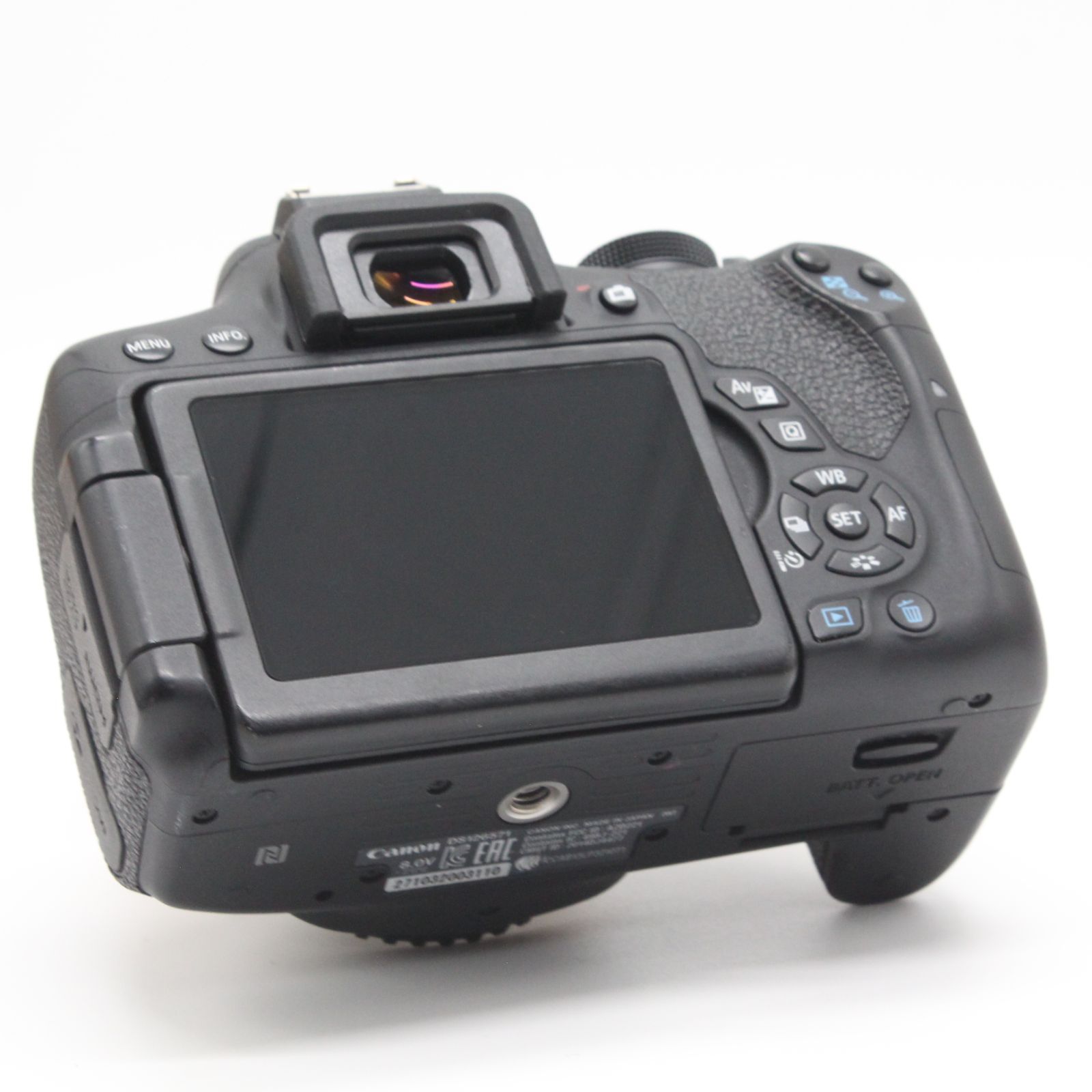 26411ショット・嬉しい本箱付き！□実用品□ CANON EOS Kiss X8i