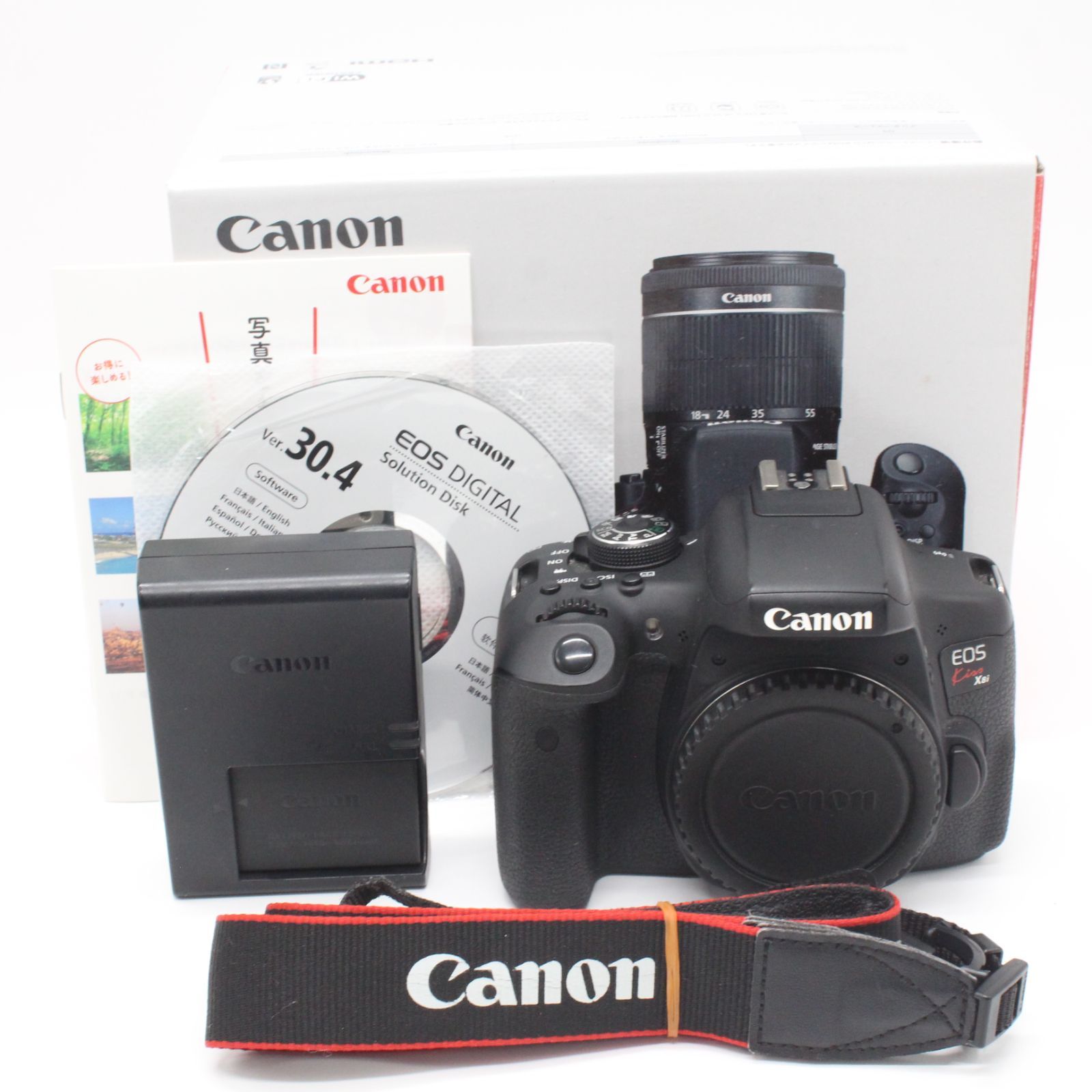 26411ショット・嬉しい本箱付き！□実用品□ CANON EOS Kiss X8i