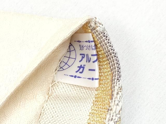 平和屋着物□極上 全通柄袋帯 唐織 花菱鳥文 金糸 逸品 CYAA3722s5