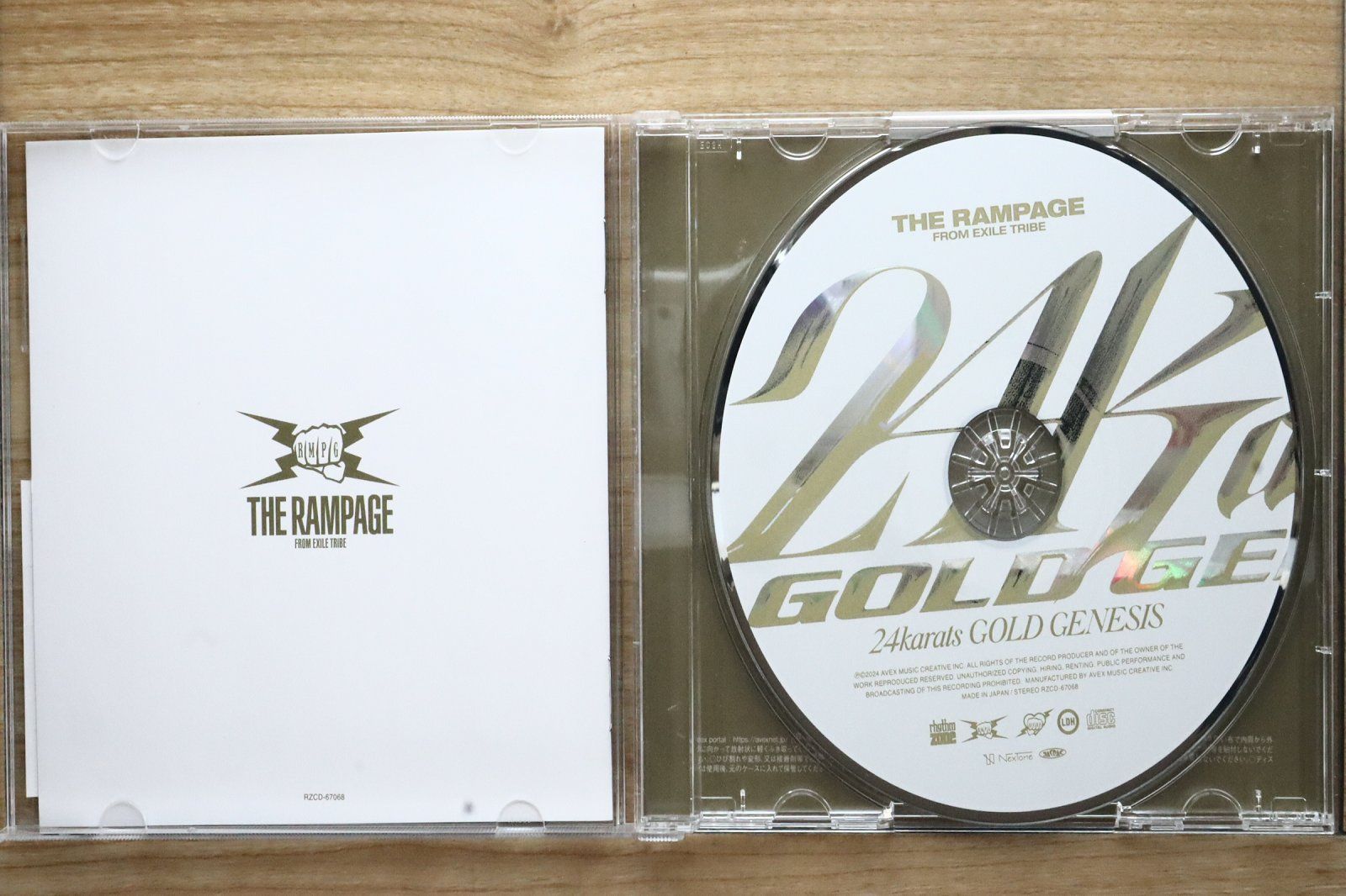 国内盤CD☆ザ・ランペイジ from EXILE TRIBE□ 24karats GOLD GENESIS