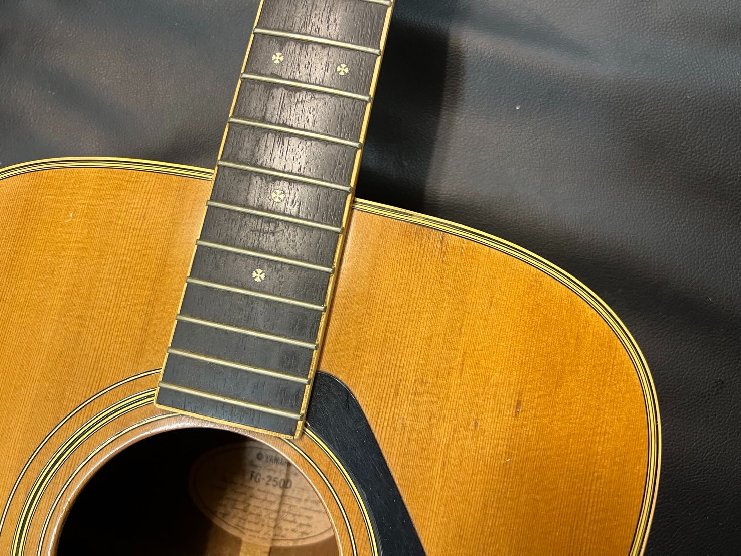 YAMAHA FG-250D アコギ 現状品｜ナット外れ/ヘッド欠け - メルカリ