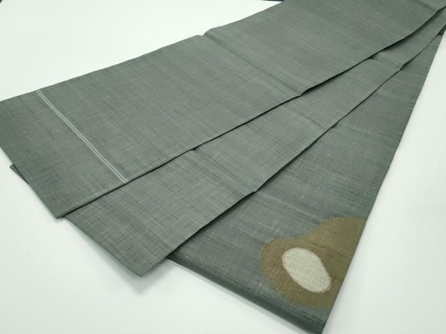 平和屋着物■極上　西陣　川島織物　太鼓柄袋帯　紬地　幾何学文様　金通し地　逸品　未使用　CZAA4122s5 平和屋着物□極上 西陣 川島織物 太鼓柄袋帯 紬地 幾何学文様 金通し地