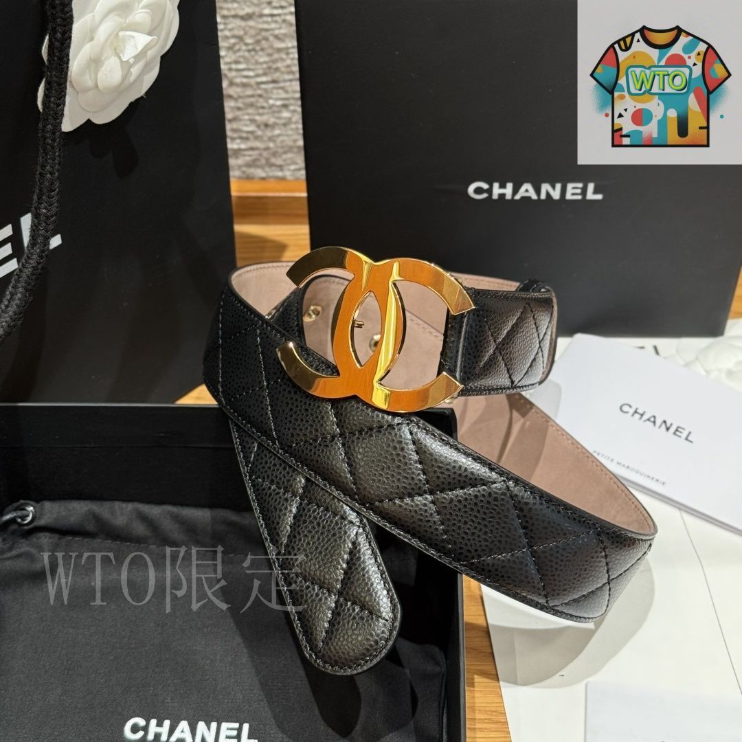 WTO通販 Chanel ニューモデル レディースベルト-WTO輸入-AOB 30