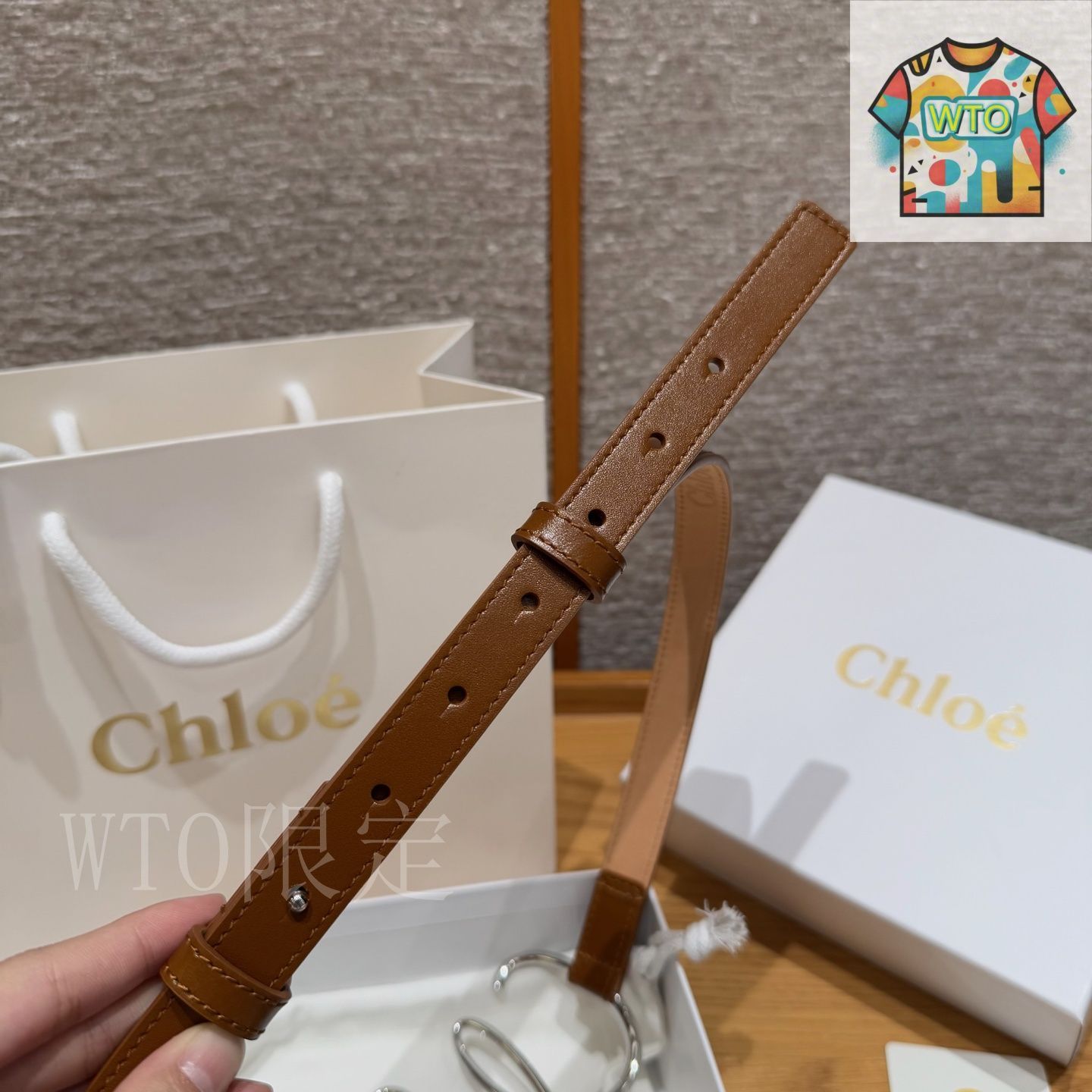  WTO通販 Chlo ロワイ スモール レディース ウエストチェーン WTO輸入 GWC 71 ベルト 小物
