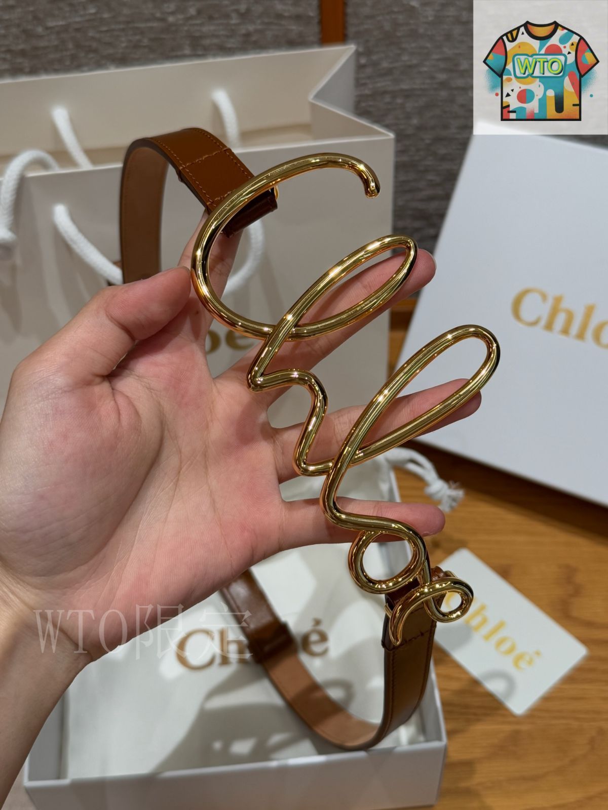 WTO通販 Chlo ロワイ スモール レディース ウエストチェーン-WTO輸入-JZV98