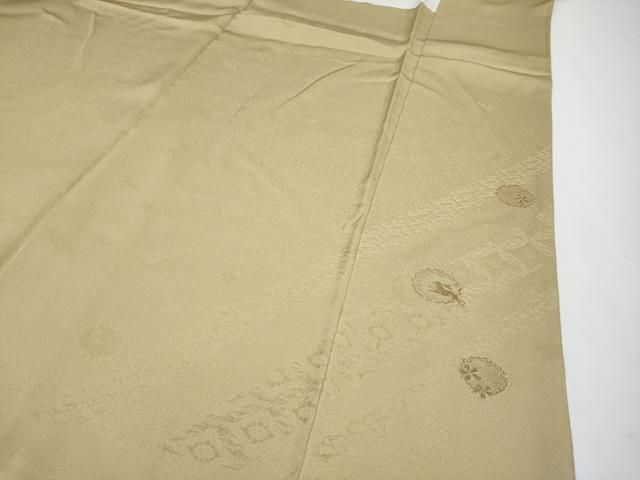 色無地 七宝雪輪地紋