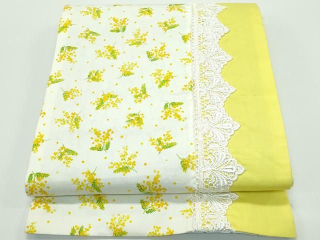 平和屋着物 上 創作 名古屋帯 レース ミモザ 綿 s 5