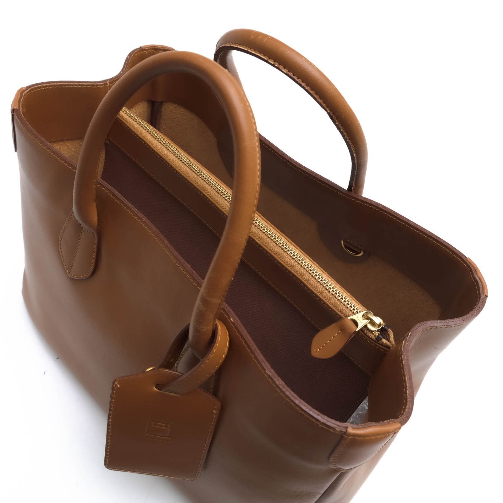 Tsuchiya Kaban ブラウン トートバッグ 土屋鞄のナイロントートバッグ、