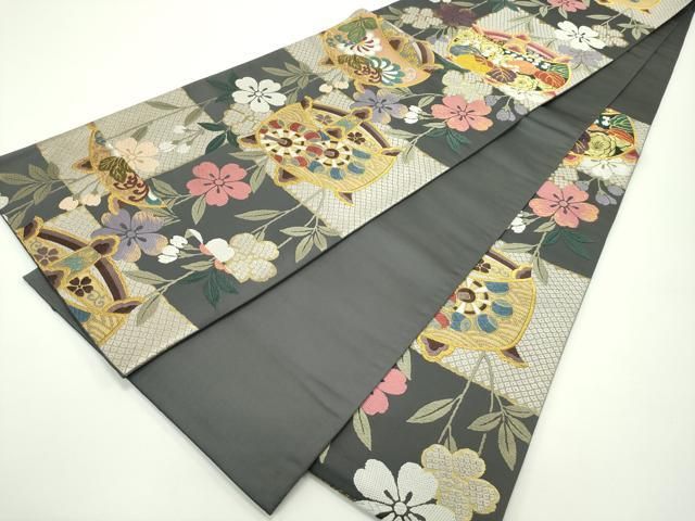 唐織 秀宝桜花文