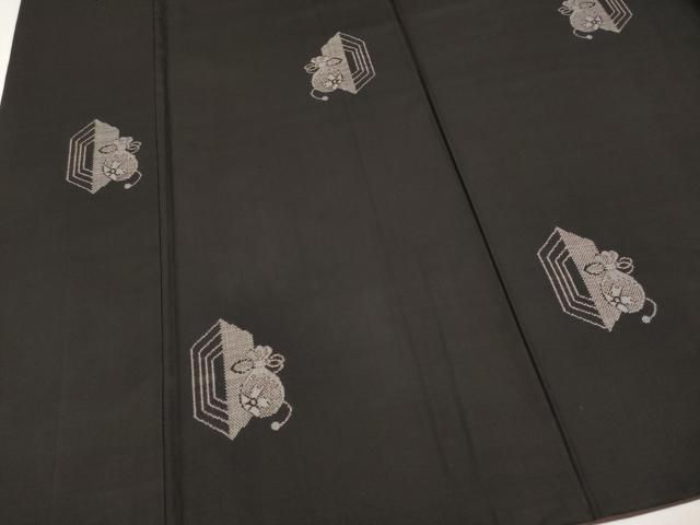 地空き 亀甲仕覆花文