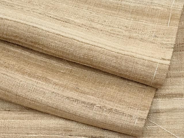 平和屋着物 上 インド アッサム 野蚕糸 手織 ムガシルク 横段文 s 5