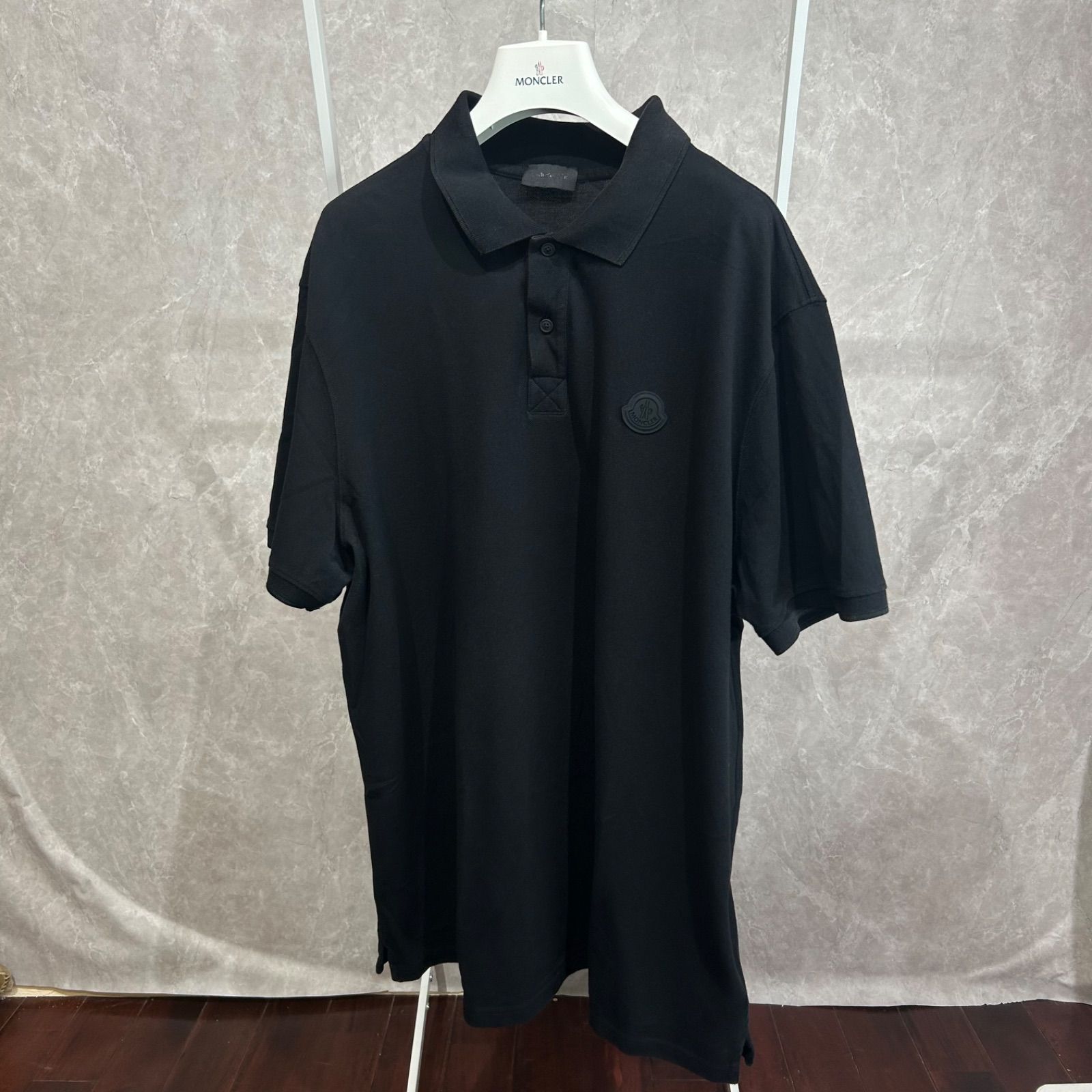 レア】 MONCLER モンクレールラバーワッペン背面レタリング半袖