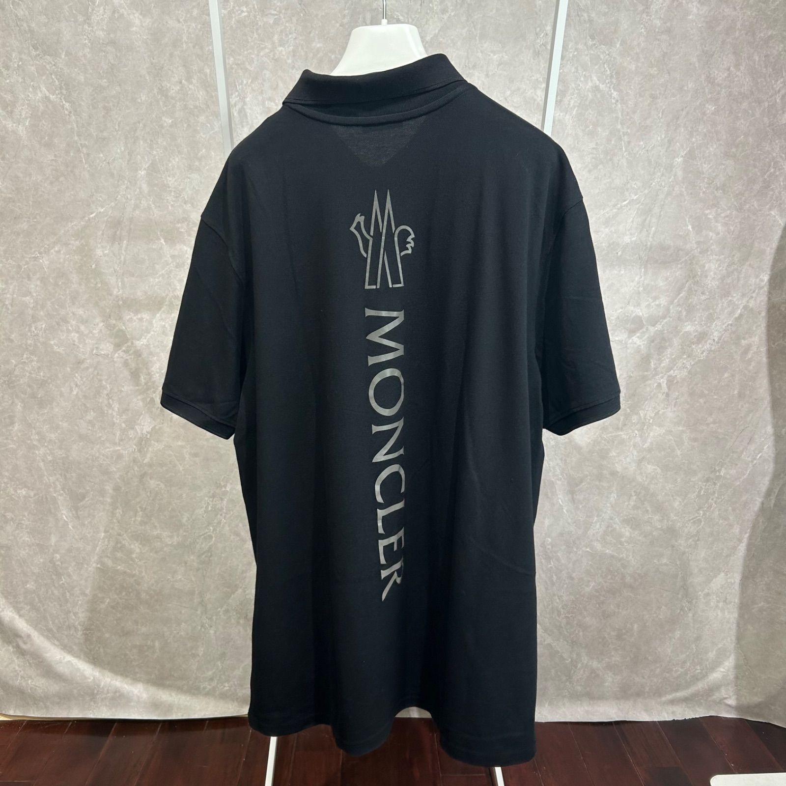 レア】 MONCLER モンクレールラバーワッペン背面レタリング半袖