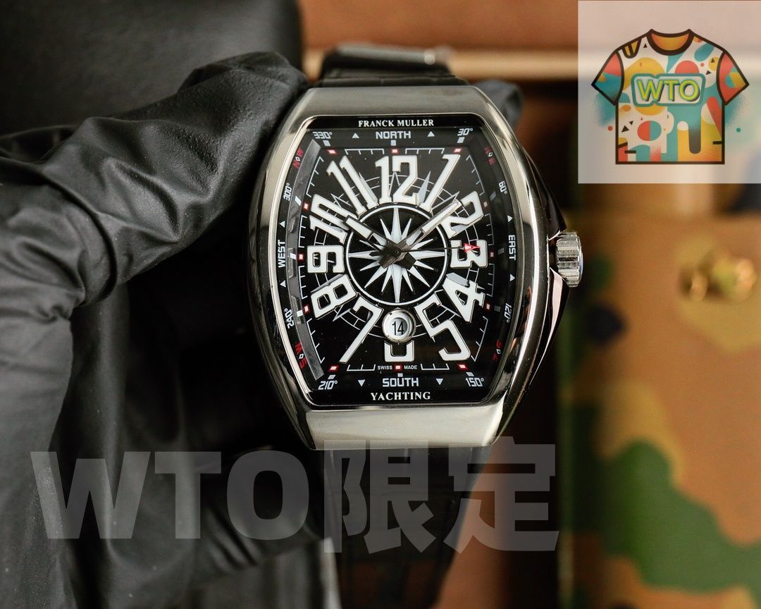 今日 Franck Muller フランク ミュラー V45 SC DTシリーズ スポーツ的デザイン
