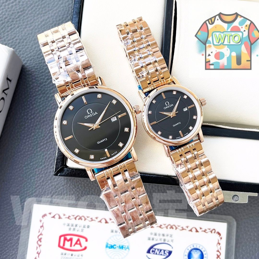 今日 Omega オメガ 輸入クォーツムーブメント搭載