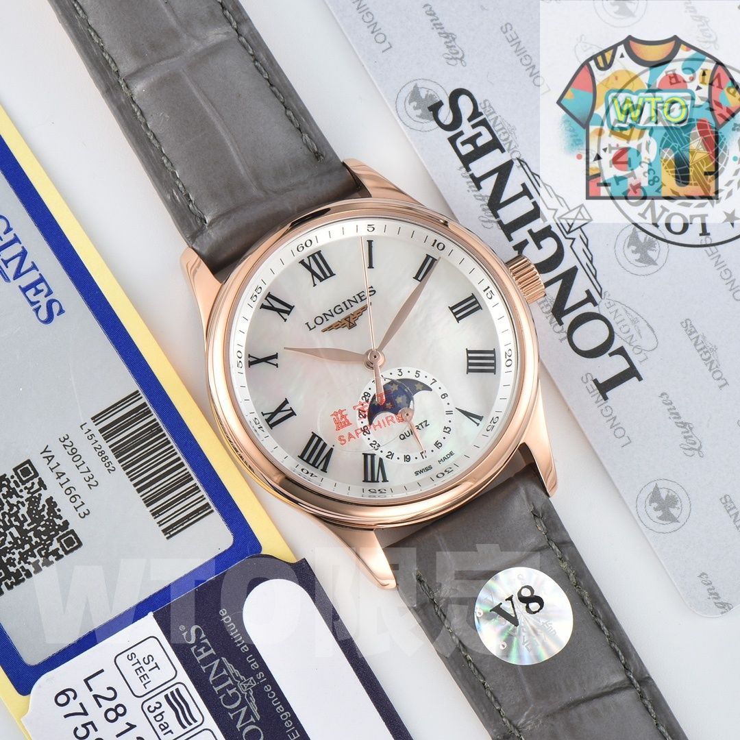 WTO通販 Longines ロンジン マスター 月相シリーズ 高貴で優雅-WTO輸入-MWU 38