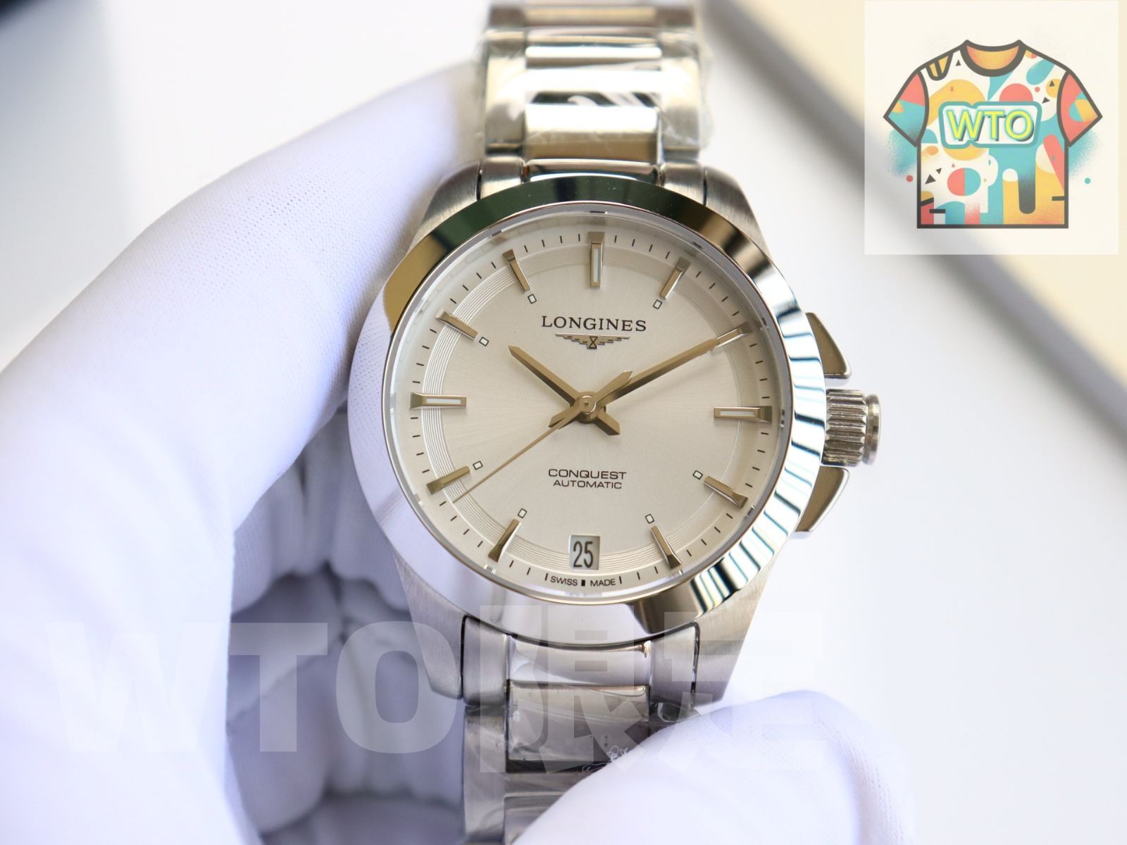  WTO通販 Longines ロンジン コンクエスト エナジー シリーズ 全自動機械式ムーブメント搭載-WTO輸入-OTB 35 腕時計(デジタル) 時計