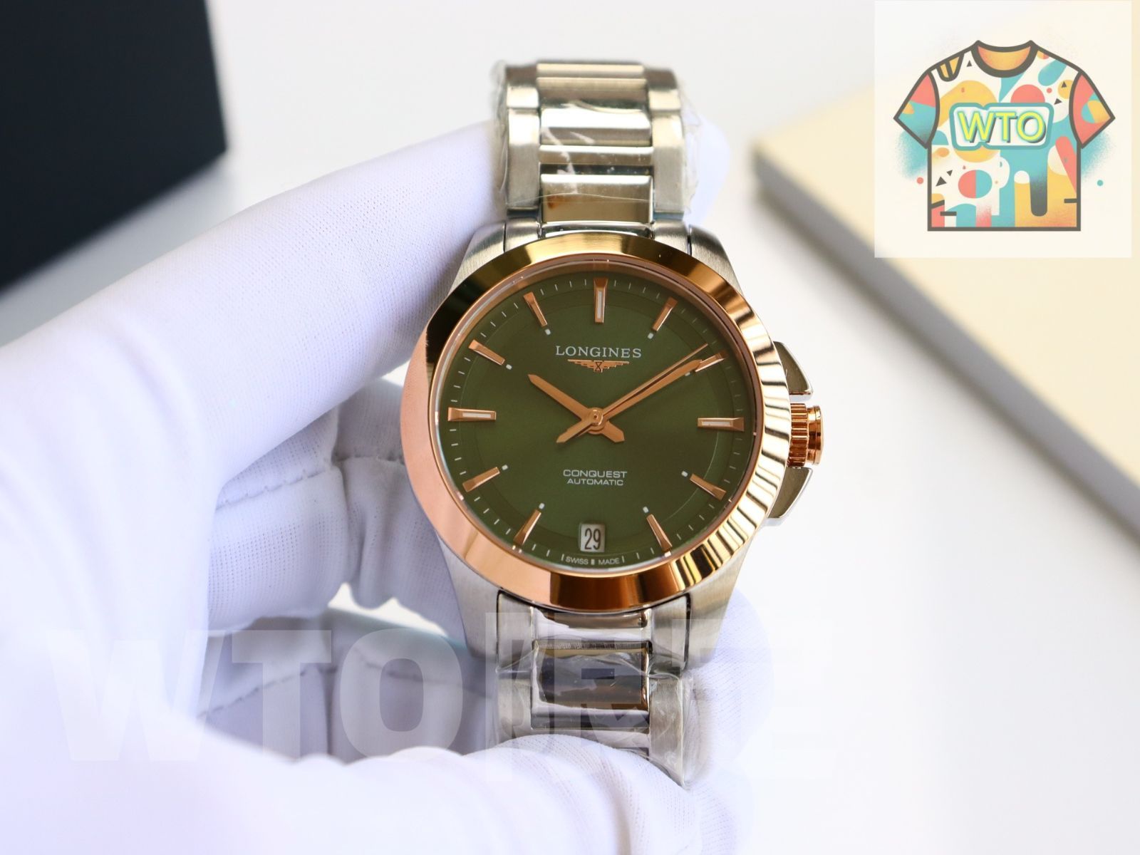 WTO通販 Longines ロンジン コンクエスト エナジー シリーズ 全自動機械式ムーブメント搭載-WTO輸入-SJV73