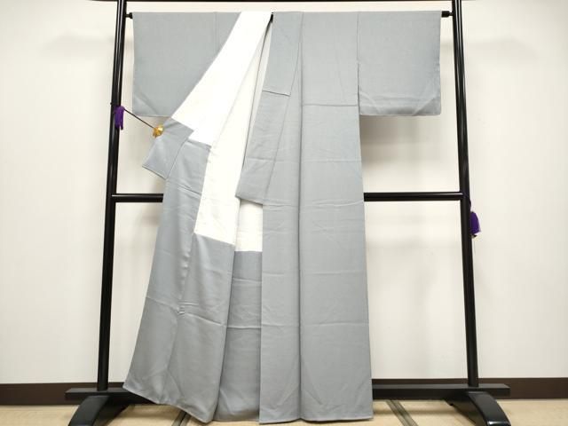 薄墨色地 反端付き