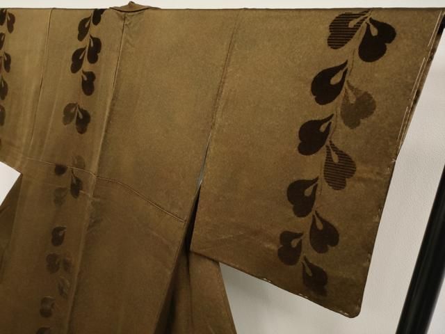 枝葉文 暈し染め