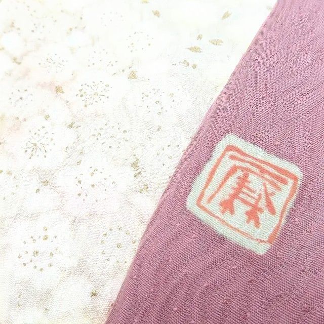 Y3845◇美品 正絹 作家物落款 手縫い仕立て 訪問着 着物 百華❀Y3842◇美品 正絹 吉野一廉落款 作家物 手縫い仕立て 桜 訪問着