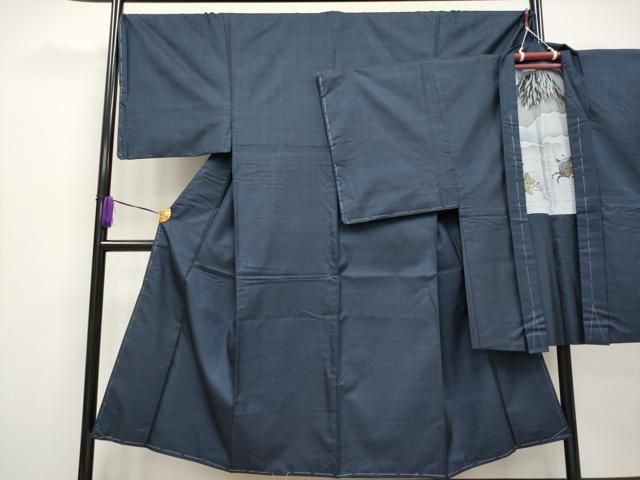 平和屋着物 上 男性 本場大島紬 アンサンブル 100亀甲 総詰め CYAA3916s5