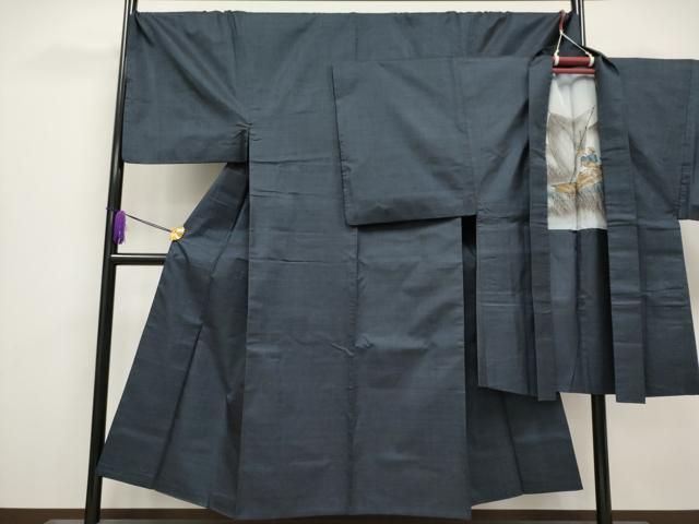 平和屋着物 上 男性 本場大島紬 アンサンブル 100亀甲 総詰め CYAA3918s5