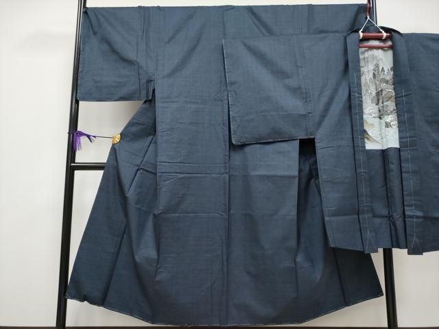 平和屋着物 上 男性 本場大島紬 アンサンブル キングサイズ 100亀甲 総詰め CYAA3920s5