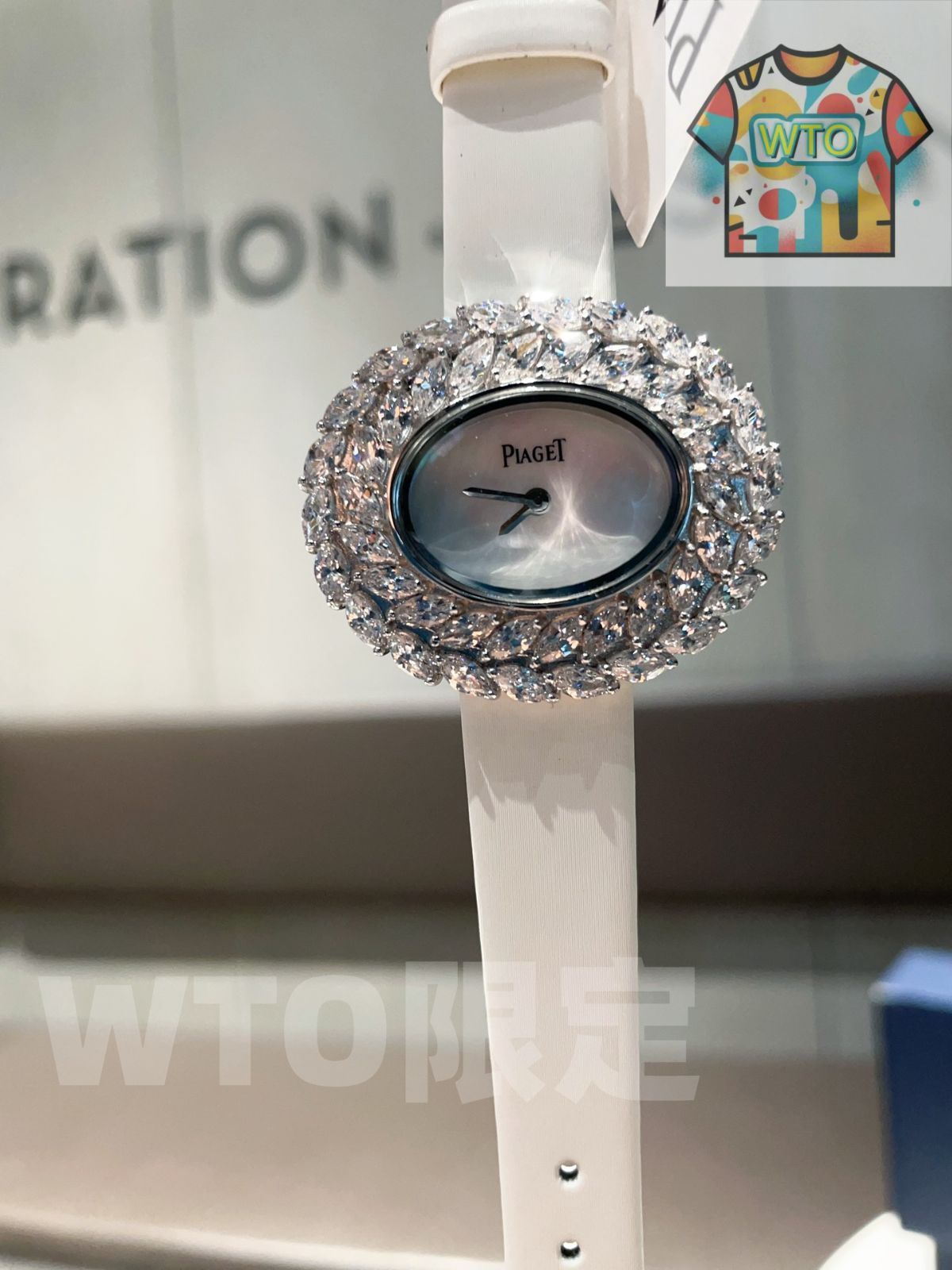 WTO通販 PIAGET ピアジェ ジュエリーシリーズ マーキーキュートカットダイヤモンドを精巧に設ける-WTO輸入-GOG60