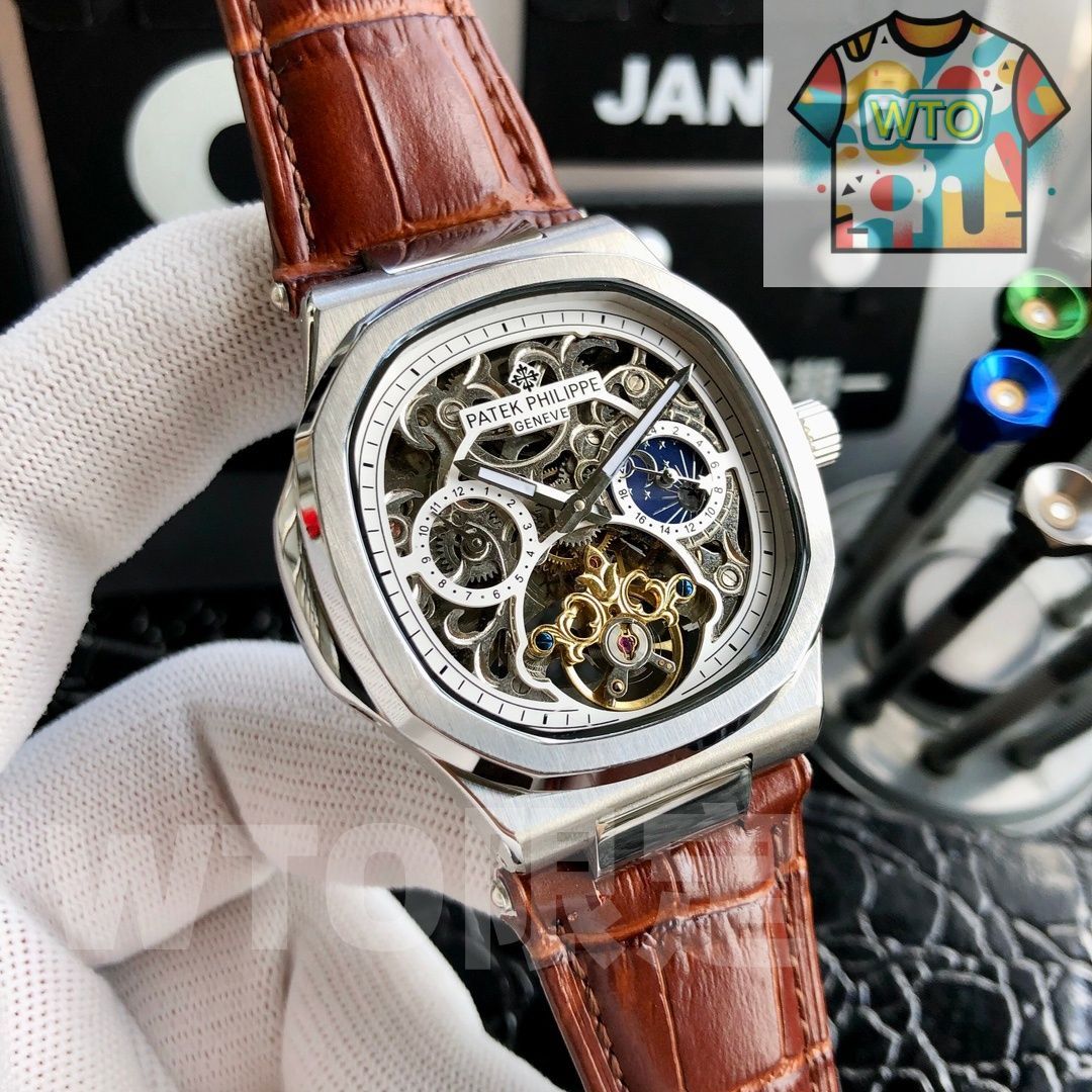 今日 Patek Philippe パテック フィリップ ネオプテラシリーズ スケルトン機械ムーブメント搭載