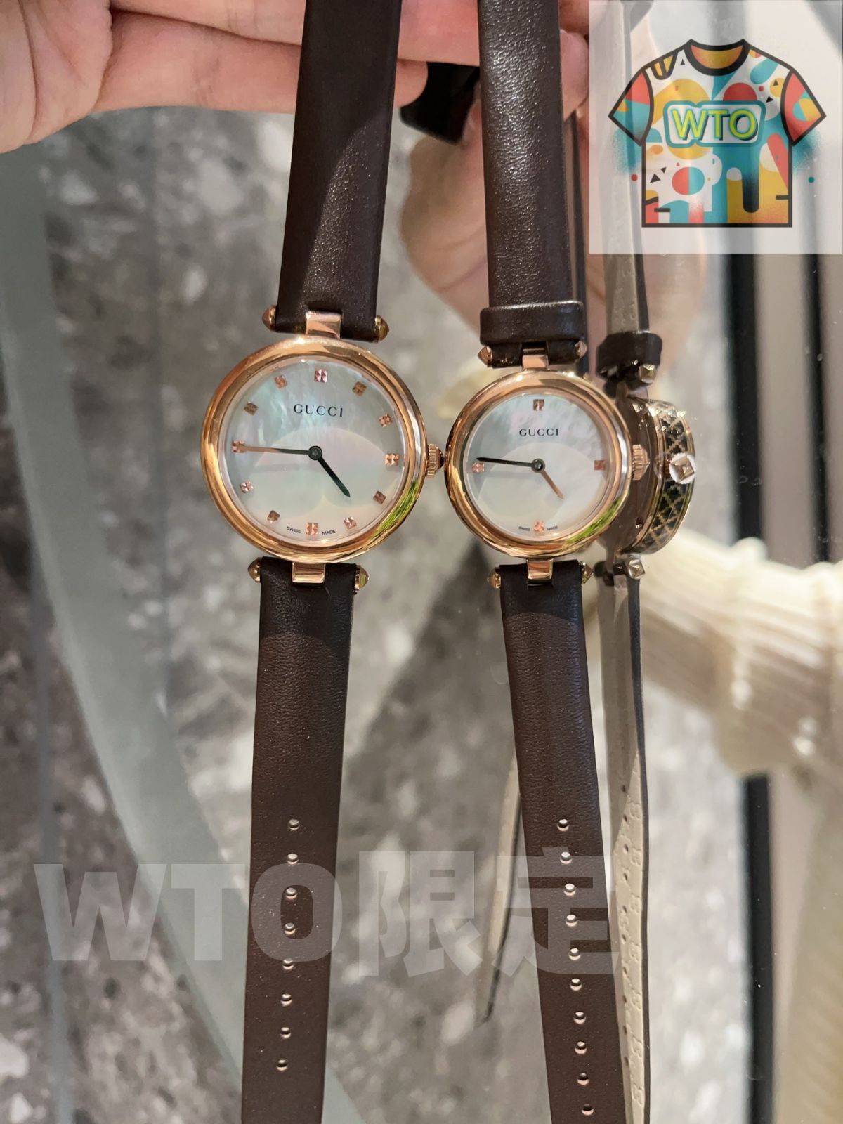 グッチ スイス製クォーツムーブメントを搭載-WTO輸入-OAY