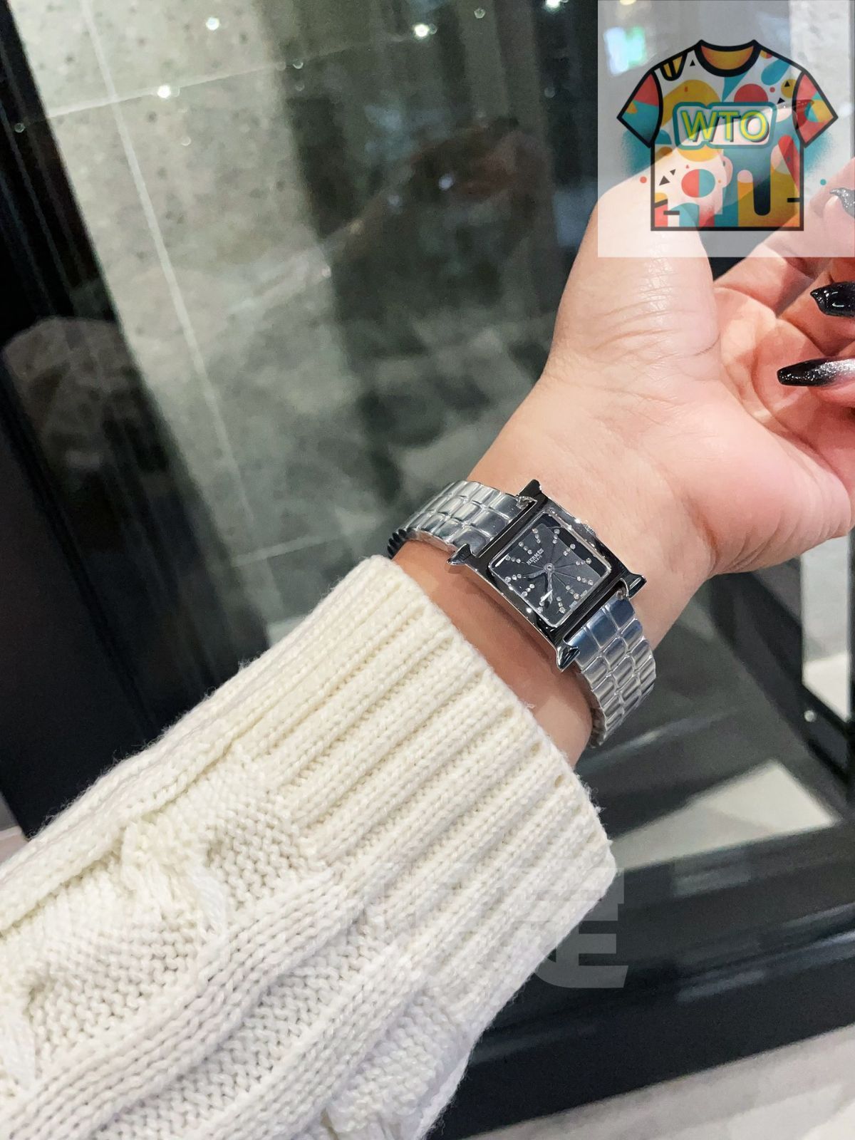 WTO通販 Herm s ヘルメス ユールHシリーズ スイス製原裝ムーブメントを搭載-WTO輸入-GEK 46