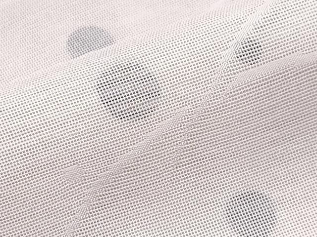  平和屋着物 上 訪問着 無双 紗袷 紗×紗 水玉 露芝 暈し染め 金銀彩 s 5 訪問着 付け下げ 着物