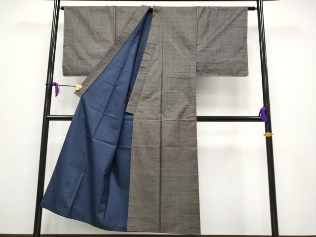 平和屋着物 上 男性 本場大島紬 アンサンブル 100亀甲 総詰め 反端付き CYAA3949s5