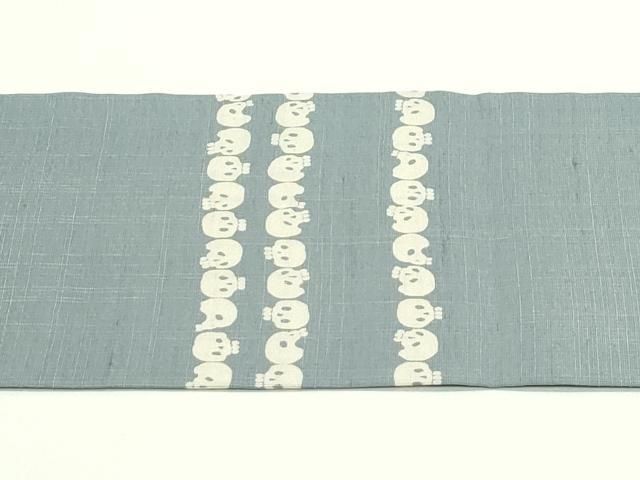 豆がら茶色地 s