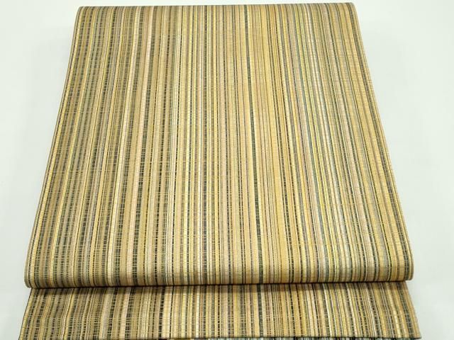 平和屋着物 上 手染屋 吉兵衛 両面 全通柄袋帯 人物吉祥間道 s 5