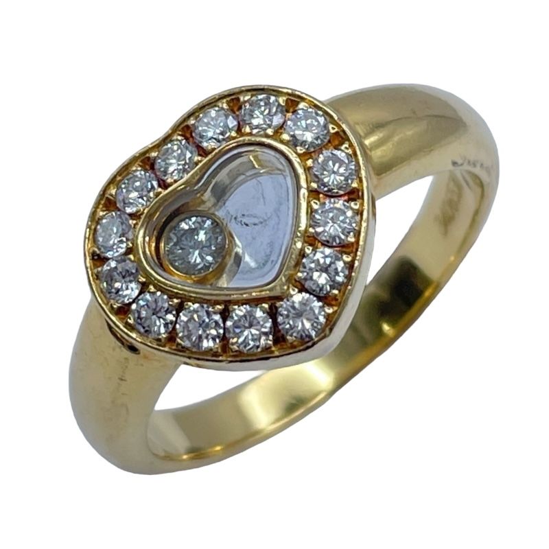 ショパール Chopard ハッピーDリング ゴールド 750 ジュエリー