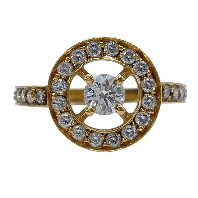 ブシュロン アバロンドリング ゴールド 750 ジュエリー