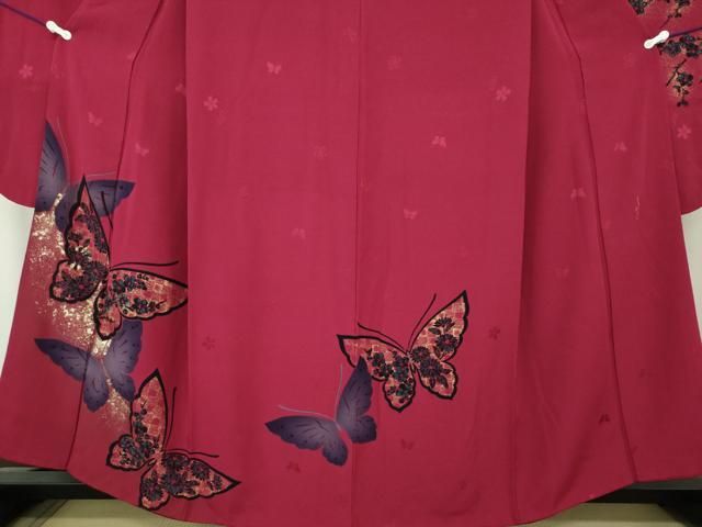 平和屋着物○森英恵・HANAE MORI 振袖 長襦袢(無双仕立て)セット 竹屋