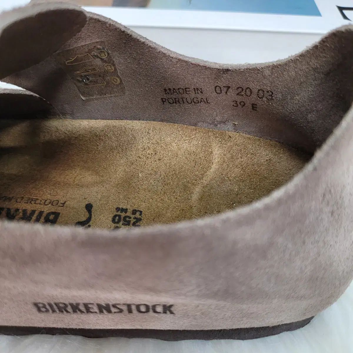 スウェード サンダル