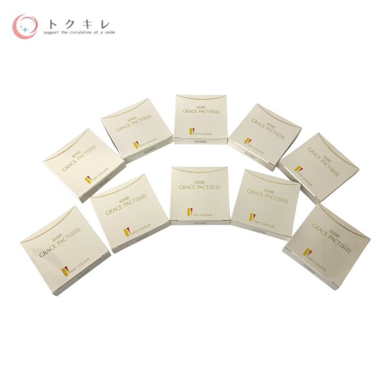 トクキレ アザレ グレイスパクト S 21 M 1号 ファンデーションレフィル 12g ×10個セット
